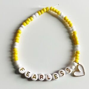Taylor Swift Eras Tour Friendship Bracelet Fearless